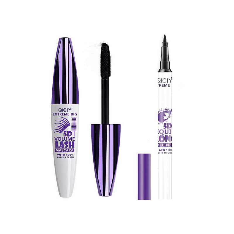 Eyelash Mascara Manufacturer - Wholesale Vegan Mineral 4D Fiber Waterproof Long-lasting Natural for QICIY