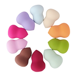Makeup Sponge Manufacturer - Wholesale Customized Color Washable Latex-free Waterdrop Shape 4*6cm Fashionable