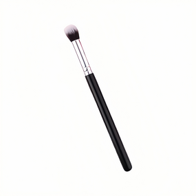 Concealer Brush Manufacturer - Single Synthetic Bristles Contouring Eye Lip Liner Lip Gloss Black Wood Handle