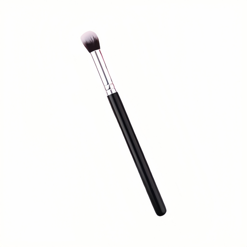 Concealer Brush Manufacturer - Single Synthetic Bristles Contouring Eye Lip Liner Lip Gloss Black Wood Handle