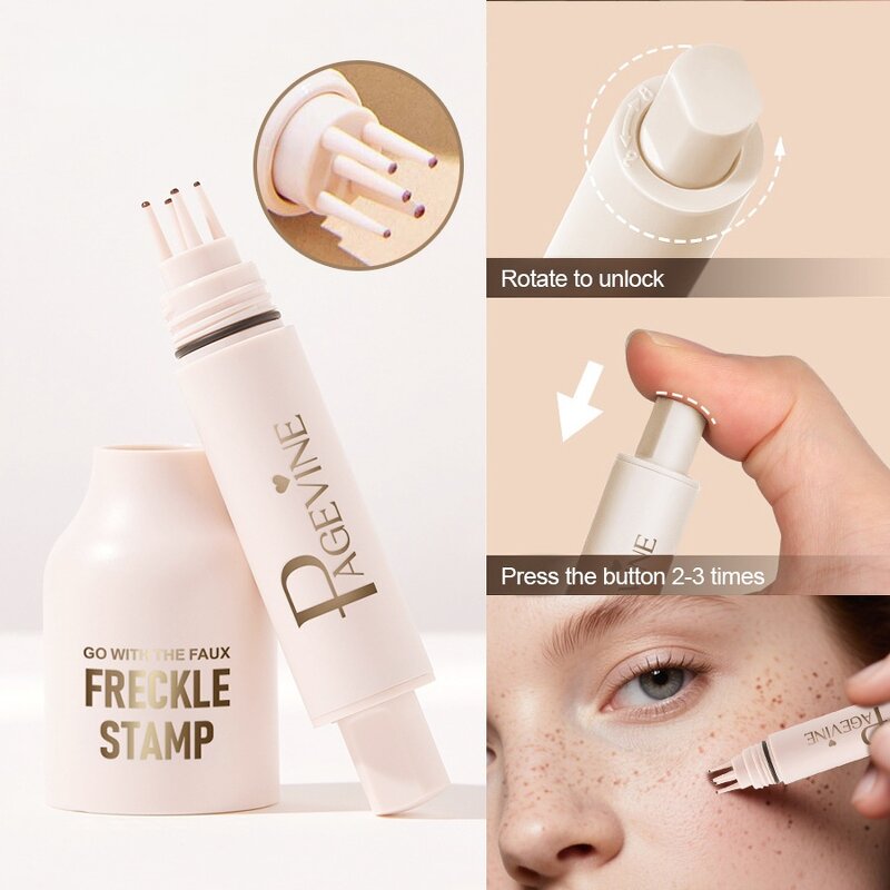 Freckle Pen Manufacturer - Hotsales Waterproof Vegetarian Facial Stamp Long Lasting Quick Drying