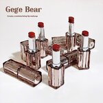 Lipstick Manufacturer - Gege Bear High Glossy Waterproof High Quality Creamy Silky Private Label Solid