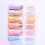 Highlighter Stick Manufacturer - 6 Colors Multipurpose Mineral Cream Waterproof Long Lasting Shimmer for Cheeks Lips