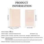 Concealer Stick Manufacturer - 5 Color Lightweight Full Coverage Matte with Sponge Whitening