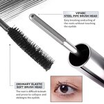 Eyelashes Gel Manufacturer - VIP-ABC Factory Wholesale 4D Silk Fiber Black for Lengthening Volume Waterproof