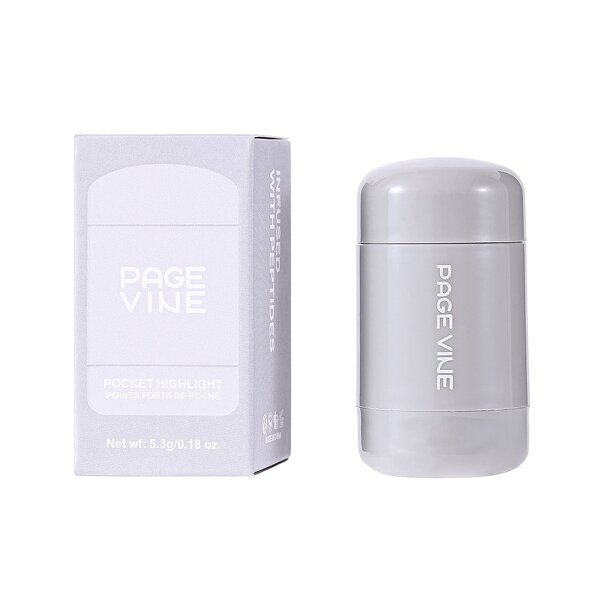 Blush Stick Manufacturer - Page Vine Pocket Four-color Lip and Cheek Glow Stick Highlights Natural