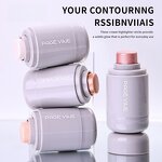 Blush Stick Manufacturer - Page Vine Pocket Four-color Lip and Cheek Glow Stick Highlights Natural