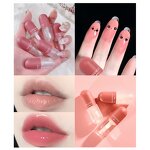 Lip Gloss Manufacturer - 3 Colors Lasting Mini Capsule Sexy Matte Nude