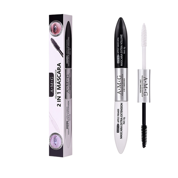 Mascara Manufacturer - Custom Logo Factory Dual Ended Waterproof Long Lasting Thick Curling 2 in 1