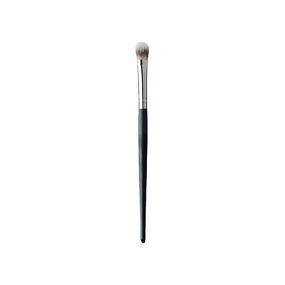 Eyeshadow Brush Manufacturer - New Style Custom Logo Synthetic Wood Handle with Soft Black Hair for Large