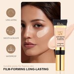 Liquid Foundation Manufacturer - New Custom Full Coverage Whitening Matte 24H Long-lasting Vegan Waterproof