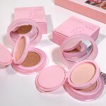 Air Cushion Manufacturer - Wholesale Mineral Powder Moisturizing Waterproof Sweatproof Concealer Blusher 2-in-1