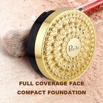 Cushion Powder Foundation Manufacturer - Newest Double-deck Full Coverage Waterproof Long Lasting Oil-control Vegan
