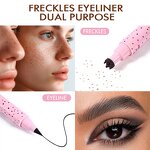 Freckle Pen Manufacturer - New Brand Custom Logo Beauty Cosmetics Natural Make up Fake Mole Imitation