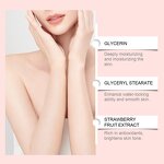 Body Scrub Manufacturer - Cherry Shea Butter Sea Salt Natural Vitamin C Hyaluronic Acid Whitening Exfoliating Cream