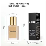 Foundation Manufacturer - Natural Cover Liquid Makeup Sunscreen Lightweight Long-Lasting Primer Dark Circles Acne Coverage