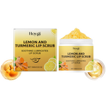 Lip Scrub Manufacturer - HOYGI Turmeric Lemon Cream Oil Moisturizing Organic Lip Balm Whitening Vitamin C Collagen Formula