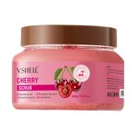 Body Scrub Manufacturer - Cherry Shea Butter Sea Salt Natural Vitamin C Hyaluronic Acid Whitening Exfoliating Cream