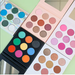 Eyeshadow Palette Manufacturer - Hot Selling 4-in-1 Silicone Eye Shadow Mixing Palette Cosmetics Bronzing Powder Blush Highlight Wholesale