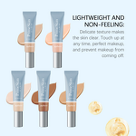 Liquid Foundation Manufacturer - Nourishing Lightweight Series Natural Makeup Feel Light Moisturizing Brightening Setting Powder Mineral