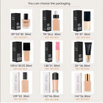 Foundation Manufacturer - Natural Cover Liquid Makeup Sunscreen Lightweight Long-Lasting Primer Dark Circles Acne Coverage