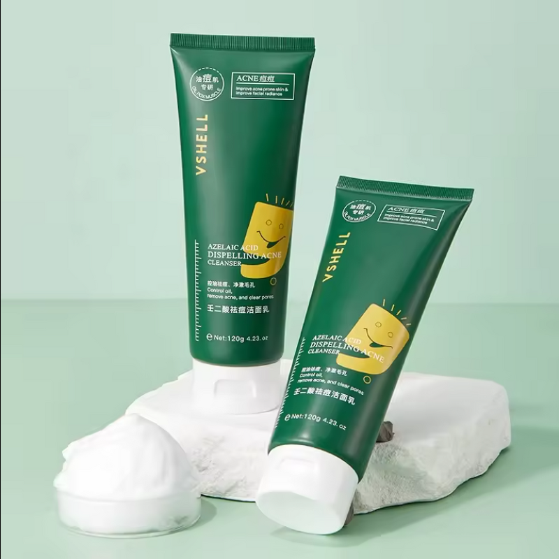 Face Wash Manufacturer - Refreshing Exfoliating 120g Salicylic Acid Azelaic Acid Gel Deep Cleaning Oil Control Whitening