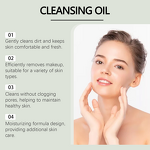 Makeup Remover Oil Manufacturer - OEM Gentle Vegan Non-Tight Clear Cleansing Face Eyes Lips Soothing Formula