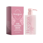 Styling Cream Manufacturer - Hoegoa Natural Luster Alcohol-Free Anti-Frizz Curly Hair Fluffy Moisturizing Bangs Styling