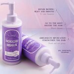 Hair Conditioner Manufacturer - Moroccan Argan Oil Leave-On Organic Herbal Formula Fine Curly Hair Nourishing Tea Tree