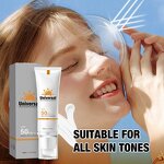 Sun Block Cream Manufacturer - Private Label Organic Hydrating SPF50 Korean Water Resistant Non-greasy Oil-Free Vegan 50ml