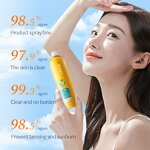 Sunscreen Spray Manufacturer - Wholesale SPF50+ Organic 120ml UV Protection Face Body Refreshing Moisturizing Sun Spray Stick Gel