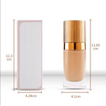 Liquid Foundation Manufacturer - High Quality Long-Lasting Full Coverage Private Label Custom Tube Matte Waterproof Makeup Formula