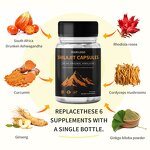 Shilajit Capsules - Sea Moss Ashwagandha & Vegan & Private Label & OEM Service