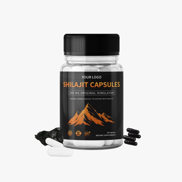 Shilajit Capsules - Sea Moss Ashwagandha & Vegan & Private Label & OEM Service