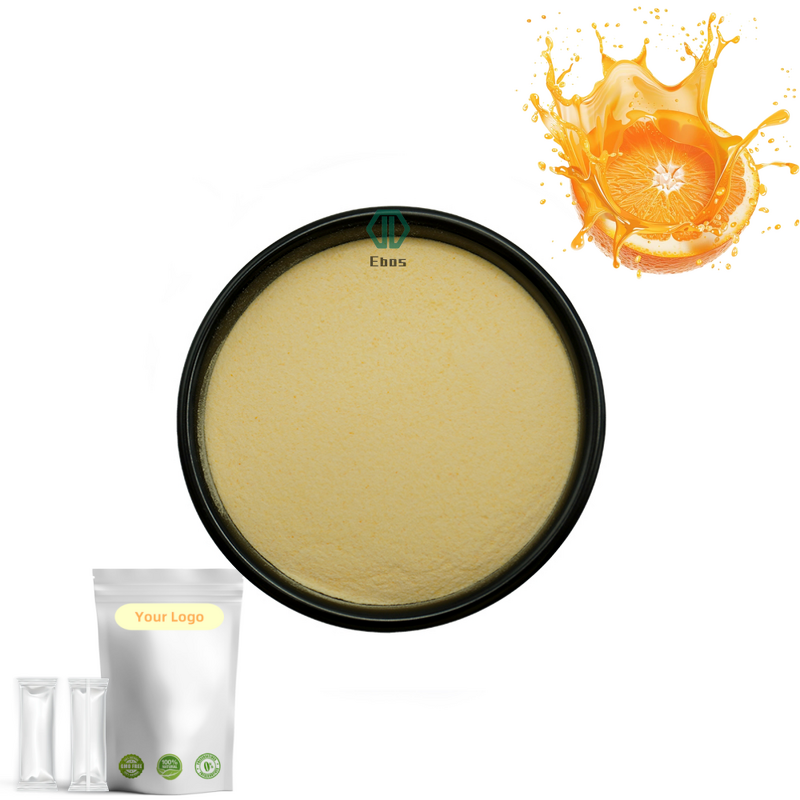 Orange Juice Powder - 100% Pure Instant Dry Dehydrated For Drink