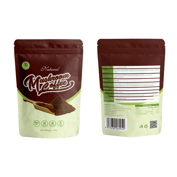 Mushroom Coffee Powder - 8 in 1 Mixed & Organic & Private Label & OEM Service