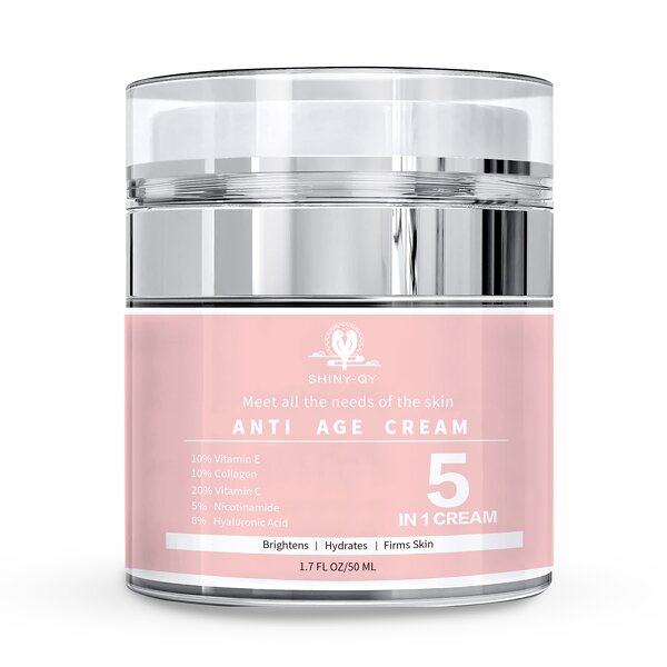 Anti-Aging Face Cream Manufacturer - 5IN1 Collagen Hyaluronic Acid Nicotinamide Vitamin C Rejuvenating Cream