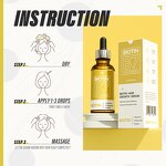 Hair Growth Serum Manufacturer - Natural Ingredients Treatment Scalp Regrowth Oil Biotin Hair Growth Formula