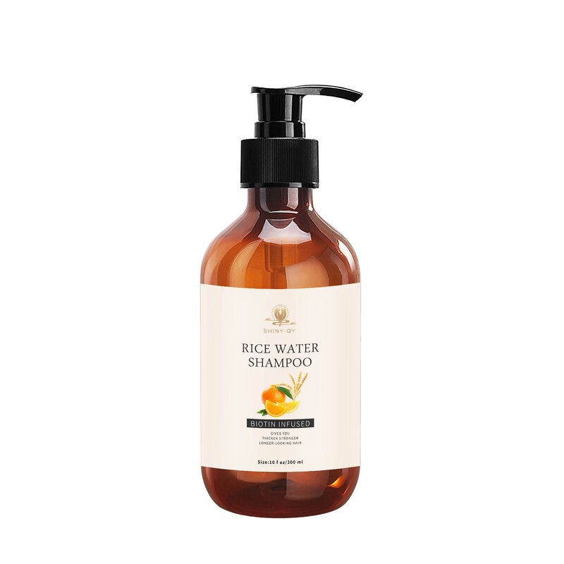 Hair Growth Shampoo Manufacturer - Natural Thickening Volumizing Biotin Rice Water Shampoo for Men Women