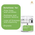 Retinol Face Cream Manufacturer - Hot Selling Anti-Aging Wrinkle Brightening 2.5% Retinol with Hyaluronic Acid