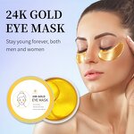 Eye Mask Manufacturer - Custom Whitening Collagen Eye Mask Retinol 24k Gold Vitamin C Hydra-gel Formula