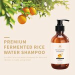 Hair Growth Shampoo Manufacturer - Natural Thickening Volumizing Biotin Rice Water Shampoo for Men Women