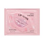 Lip Mask Manufacturer - Pink Collagen Treatment Silicone-Free Moisturizing Lightening Sakura Formula