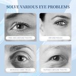 Eye Patches Manufacturer - Hot Sell Custom Anti Wrinkle Dark Circle Remove Silicon Jelly Mask with Logo