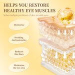 Under Eye Mask Manufacturer - Custom Hydrating 24K Gold Hydrogel Collagen Eye Mask for Dark Circles Puffy Eyes