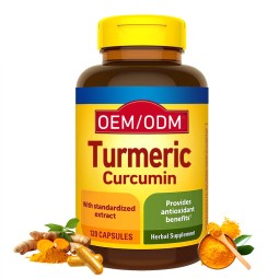 Turmeric Curcumin Capsules Source Supplier - Antioxidant Vitamins Custom Manufacturing