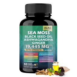 Sea Moss Shilajit Capsules Manufacturer - Safe for Pregnant Women Hair Growth Custom