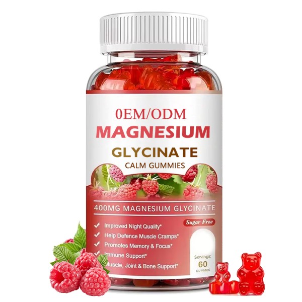 Immune Support Supplement Factory - Magnesium Glycinate Energy Management Custom