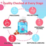 Vegan Vitamin D3 B12 Gummies Manufacturer - Adult Energy Immune Support Custom Formula