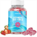 Vegan Vitamin D3 B12 Gummies Manufacturer - Adult Energy Immune Support Custom Formula